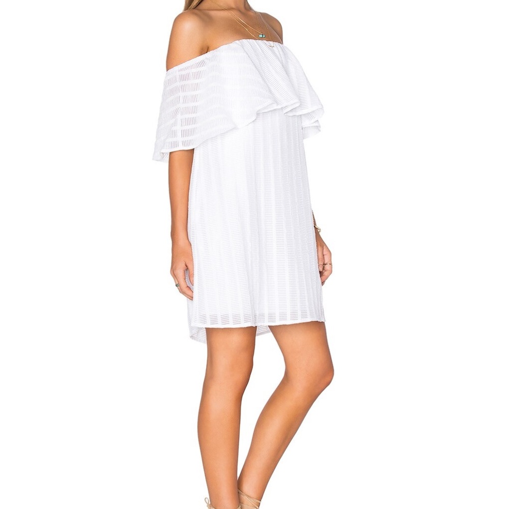 Lucy Paris “Sharon” Dress in white